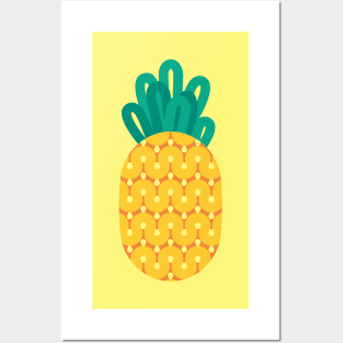 Pineapple Posters and Art